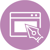 アイキャッチを作成風ロゴ